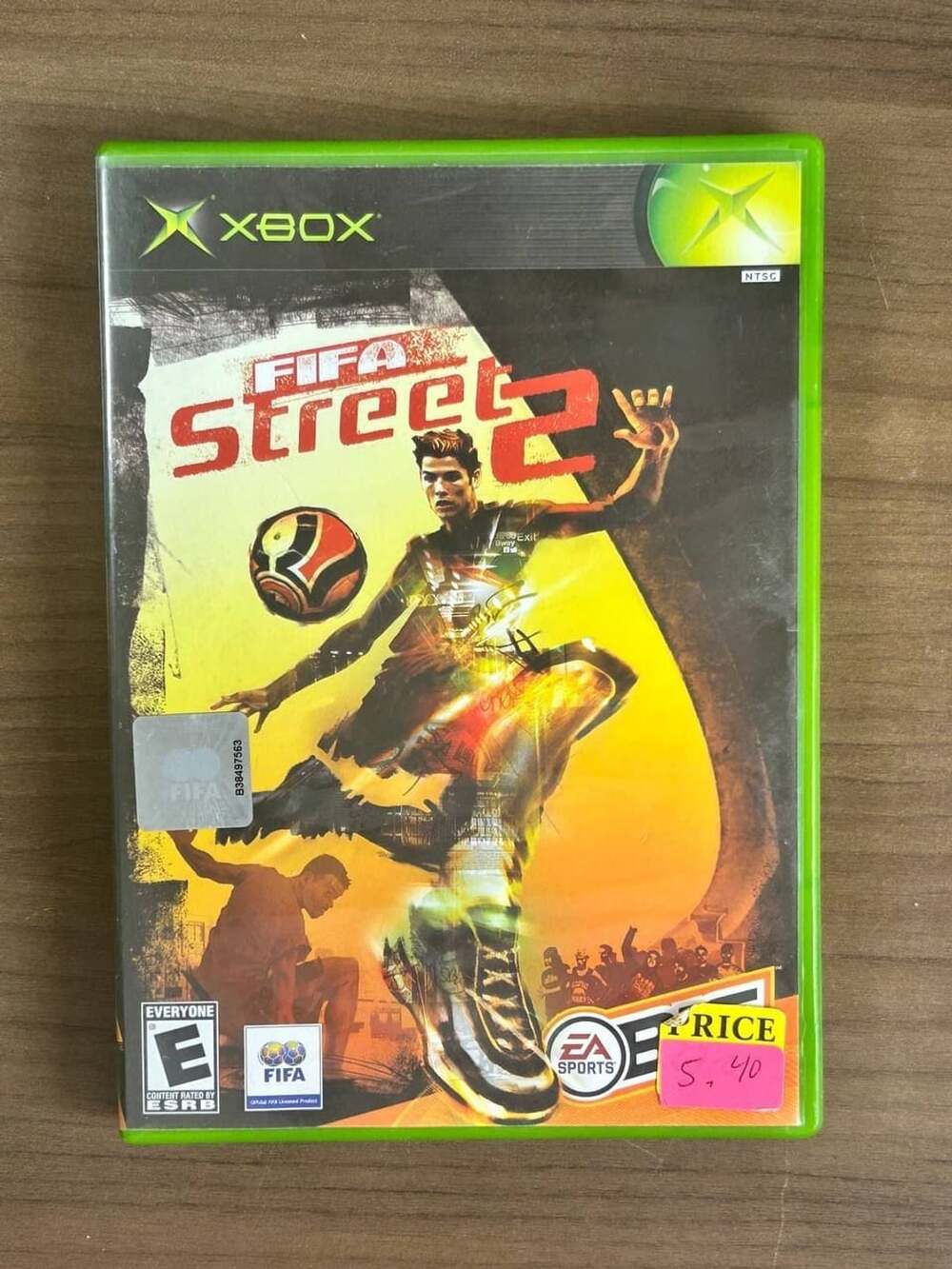 FIFA Street 2 Original Xbox 2006 EA Sports BIG Disc Case Inserts NTSC